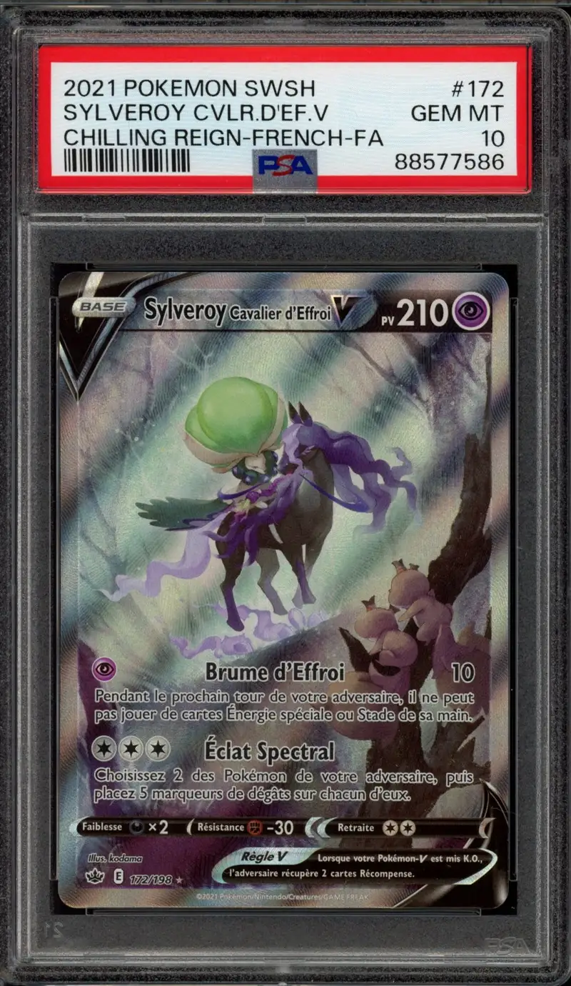 PSA 10 Sylveroy Cavalier d'Effroi V