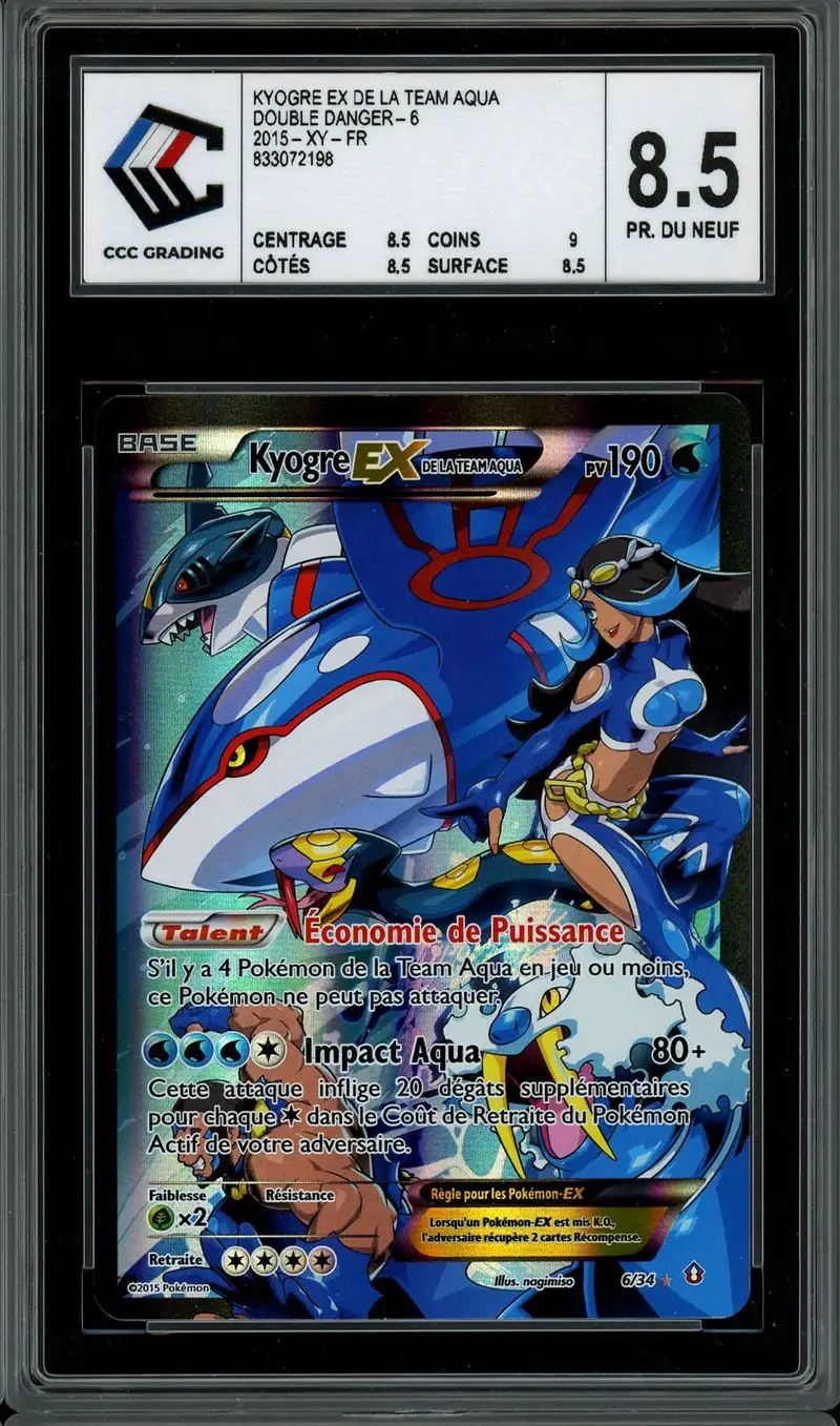 CCC 8.5 Kyogre Ex de la Team Aqua