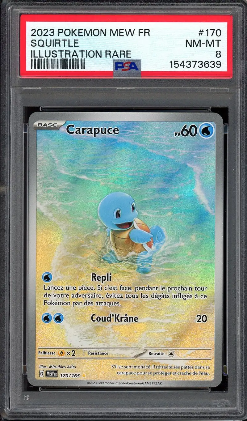 PSA 8 Carapuce