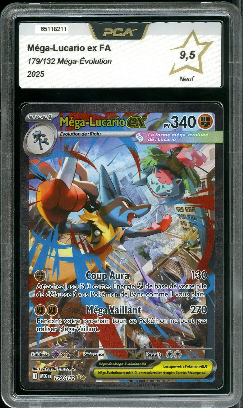 PCA 9.5 Méga-Lucario Ex