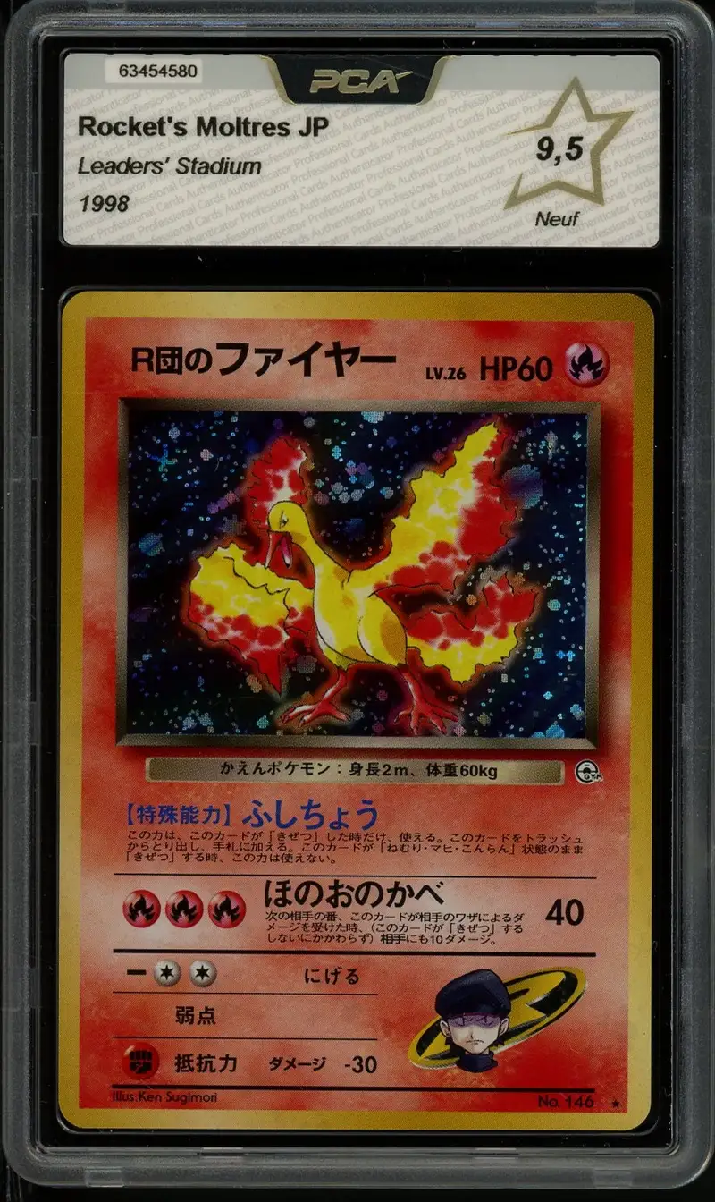 PCA 9.5 Rocket's Moltres Holo