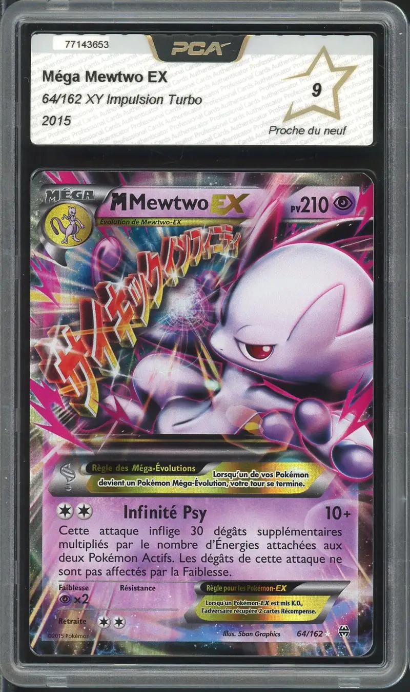 PCA 9 Méga Mewtwo Ex