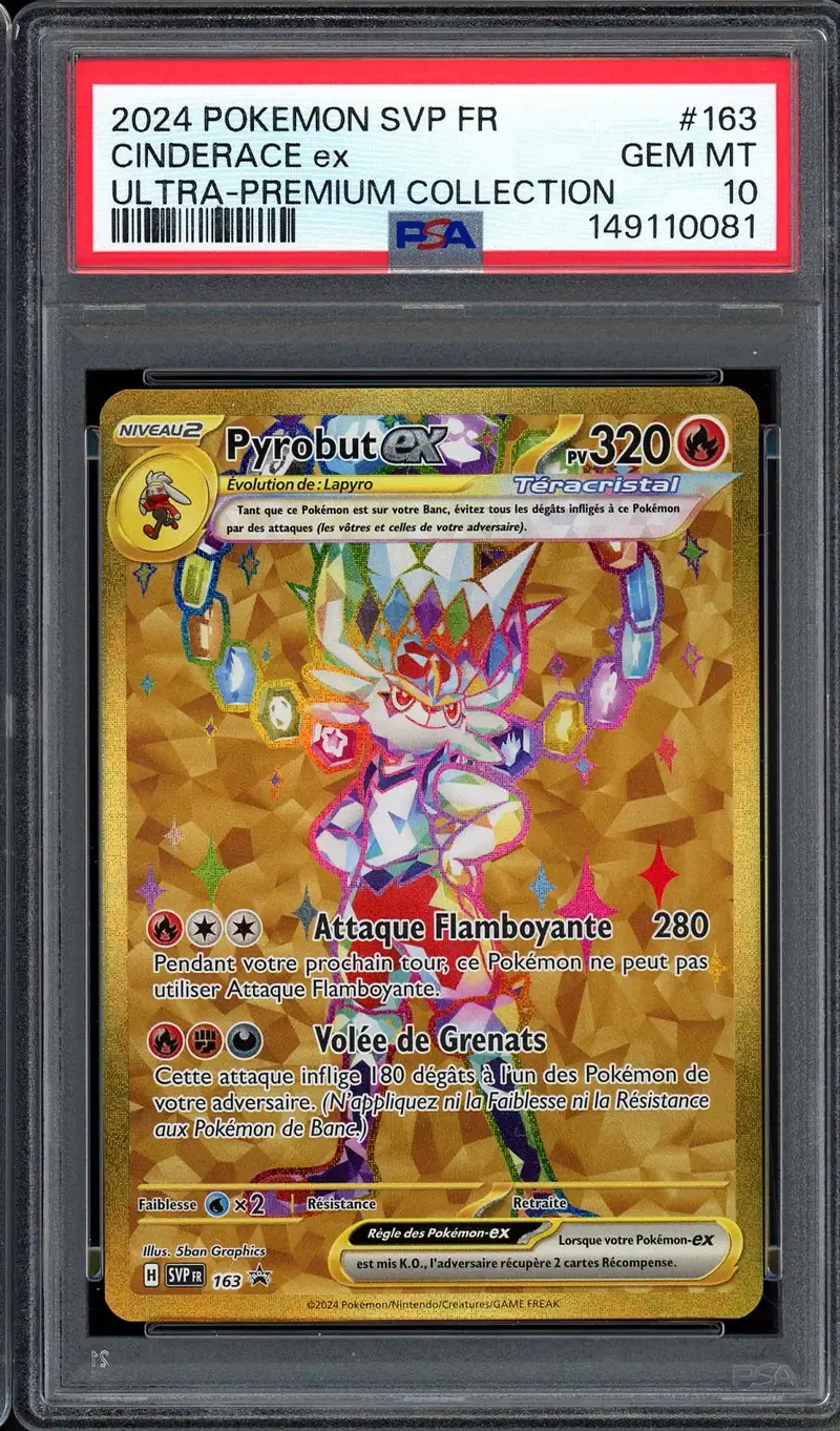 PSA 10 Pyrobut Ex Gold