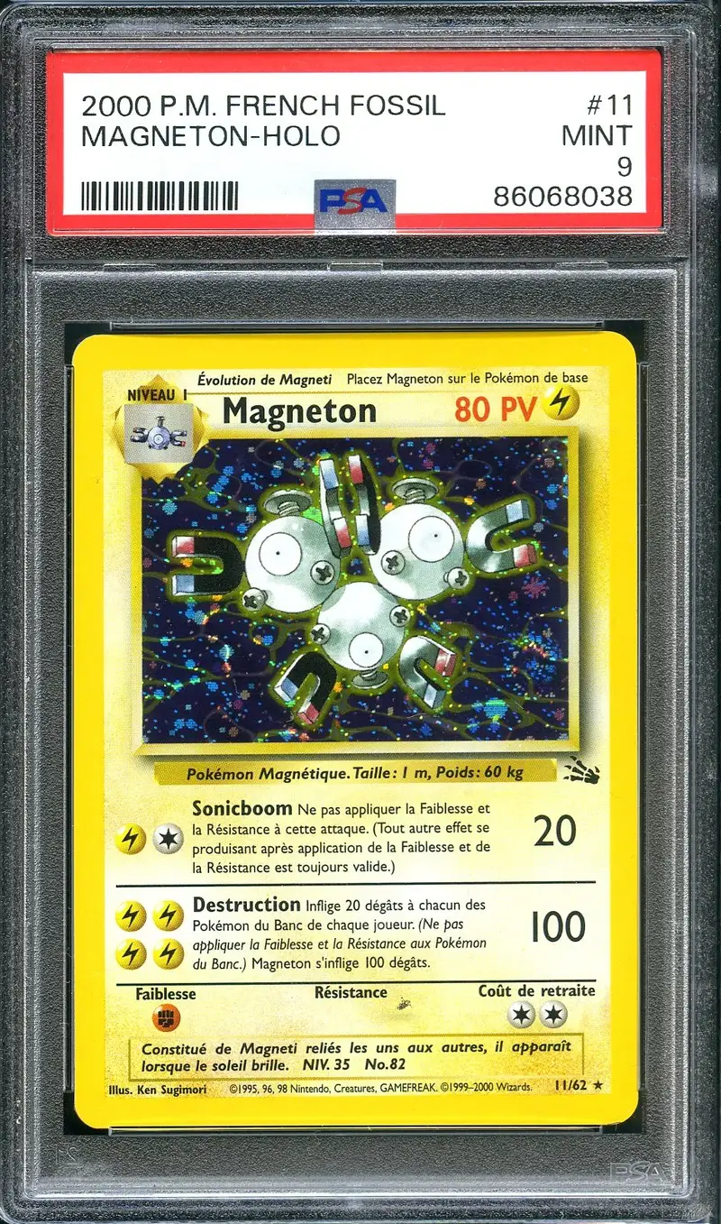 PSA 9 Magneton Holo
