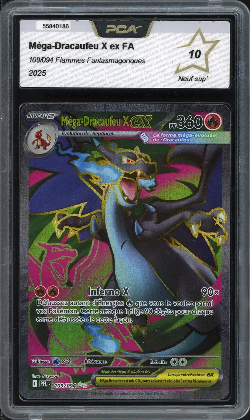 PCA 10 Méga-Dracaufeu X Ex