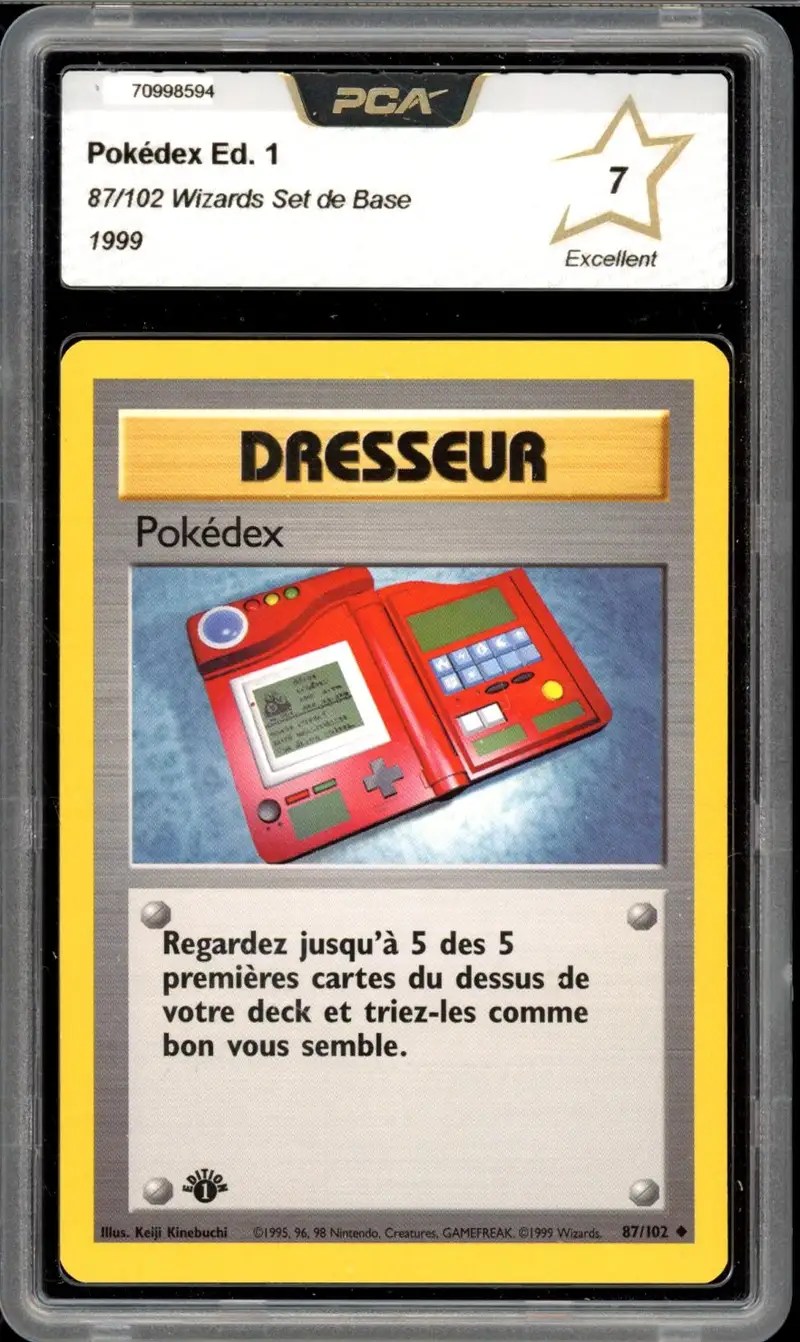 PCA 7 Pokédex