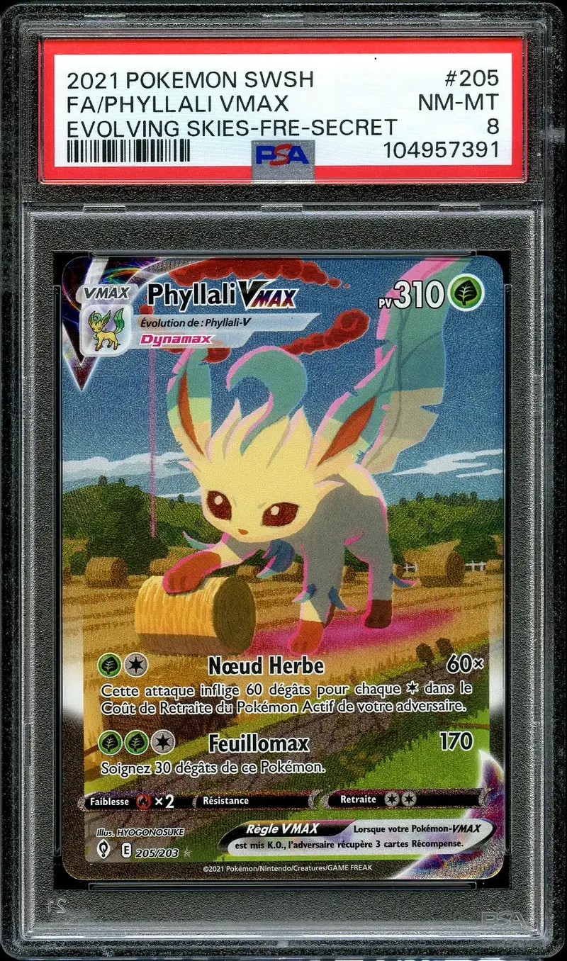 PSA 8 Phyllali VMax