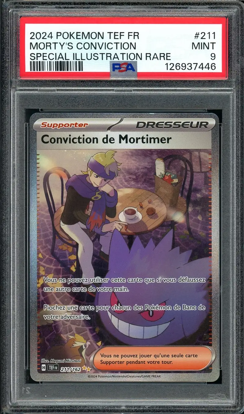 PSA 9 Conviction de Mortimer