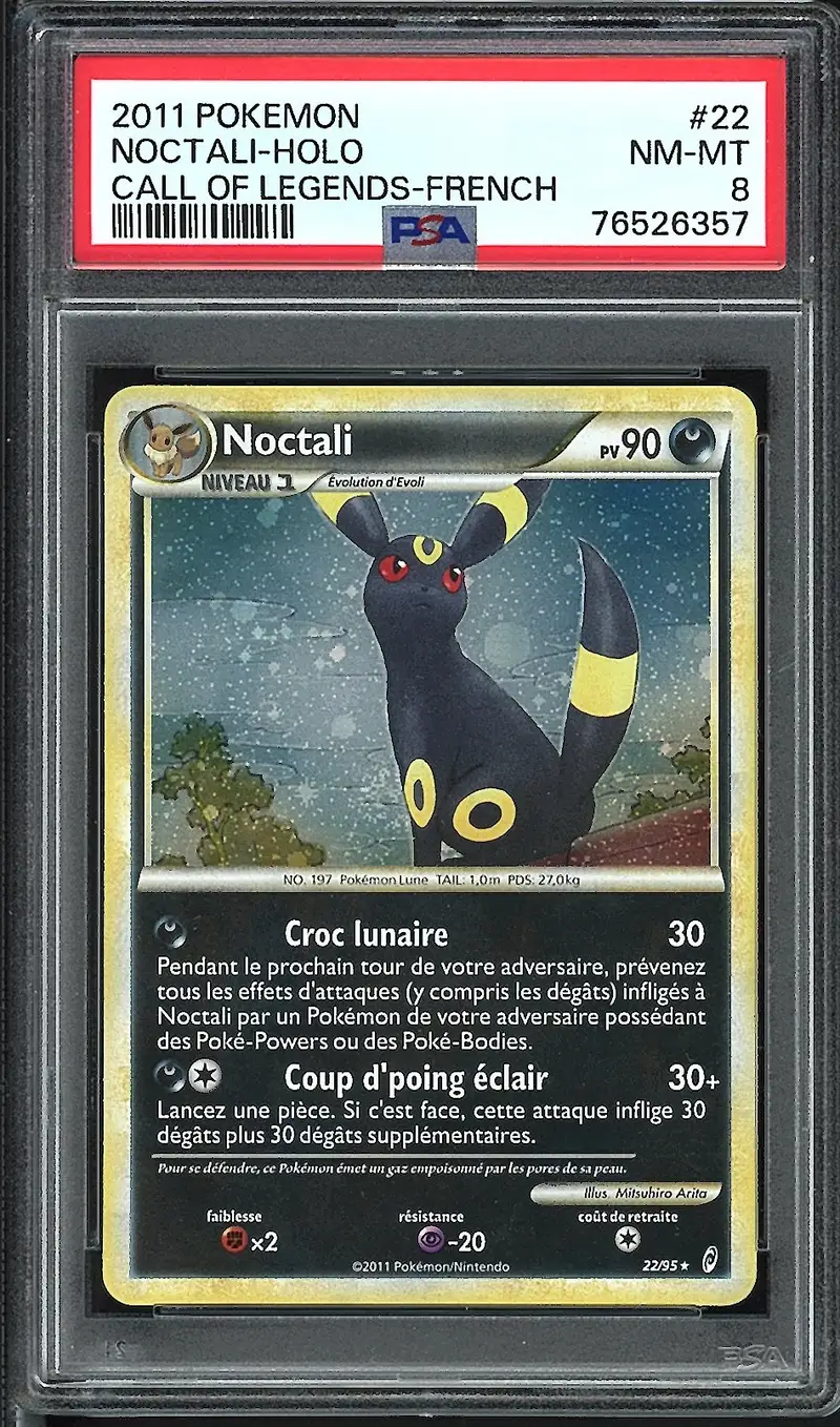 PSA 8 Noctali Holo