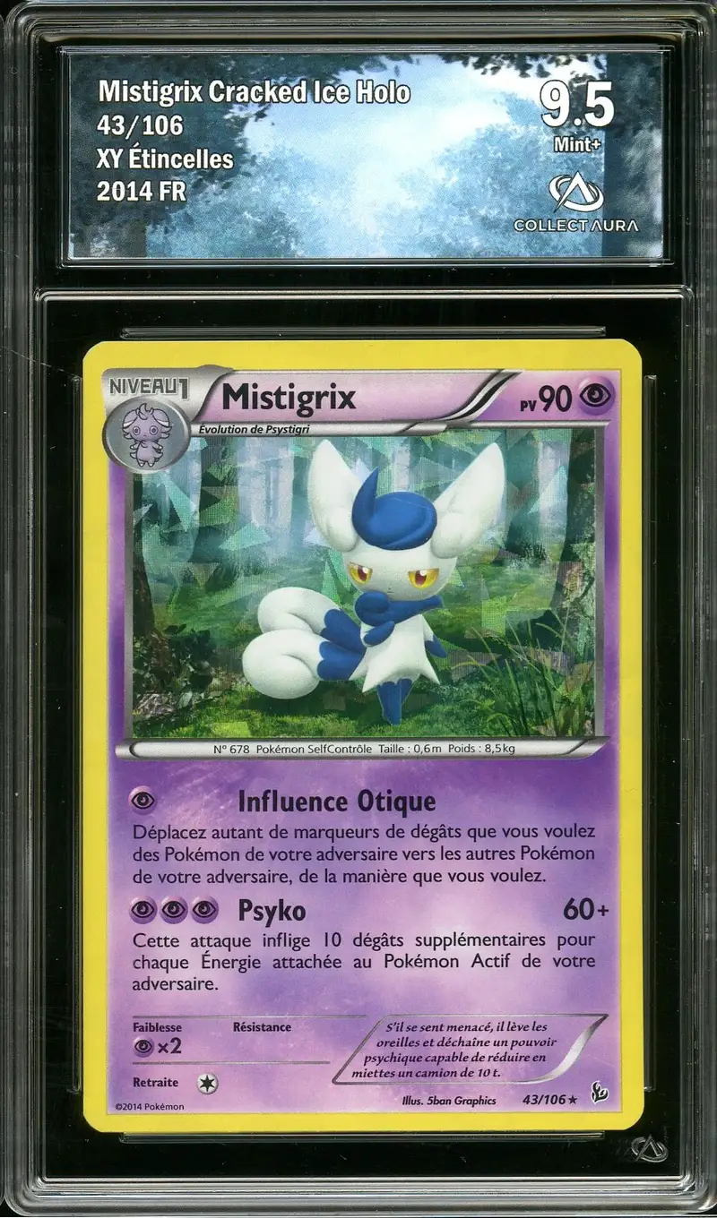 CA 9.5 Mistigrix Holo Cracked Ice