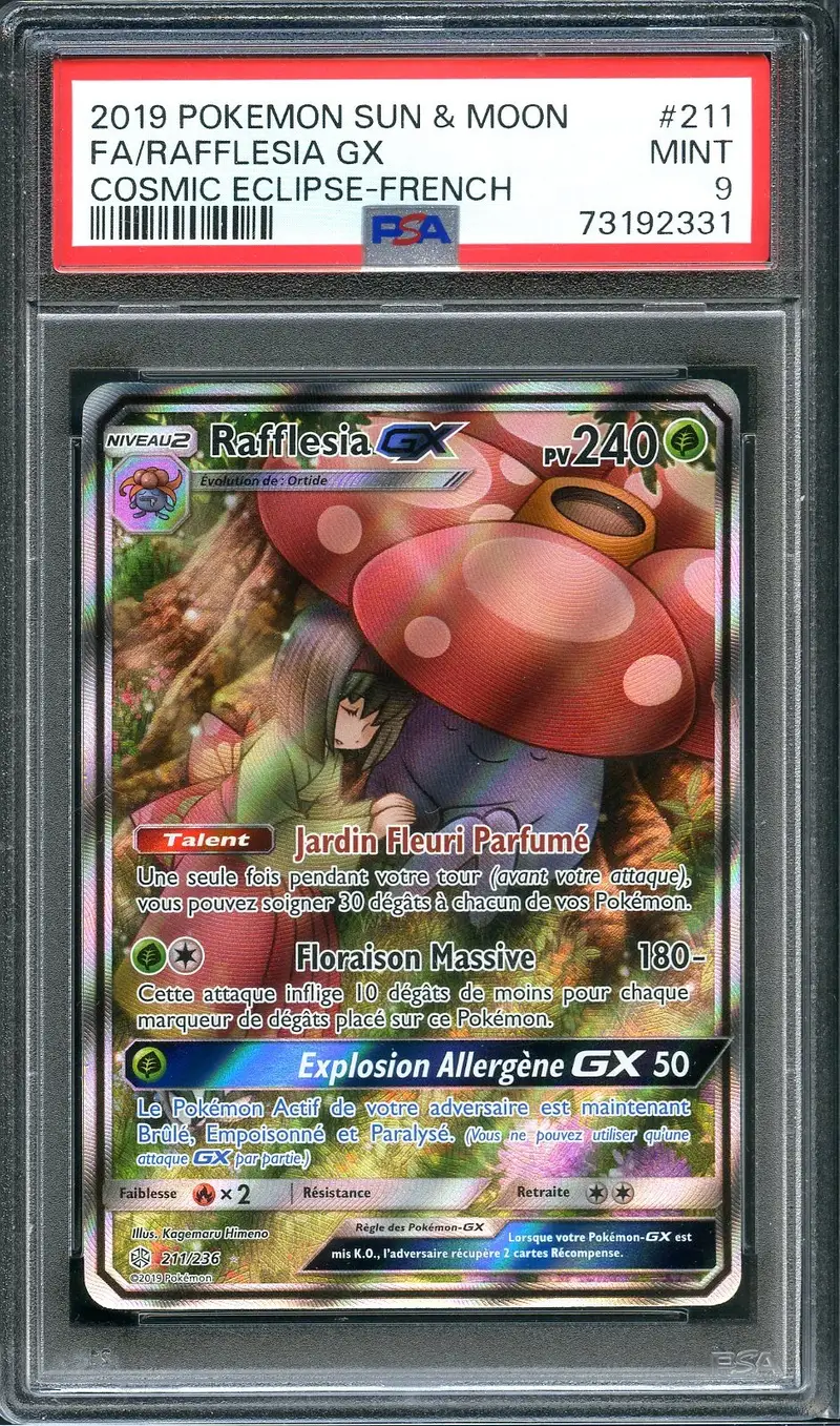 PSA 9 Rafflesia Gx