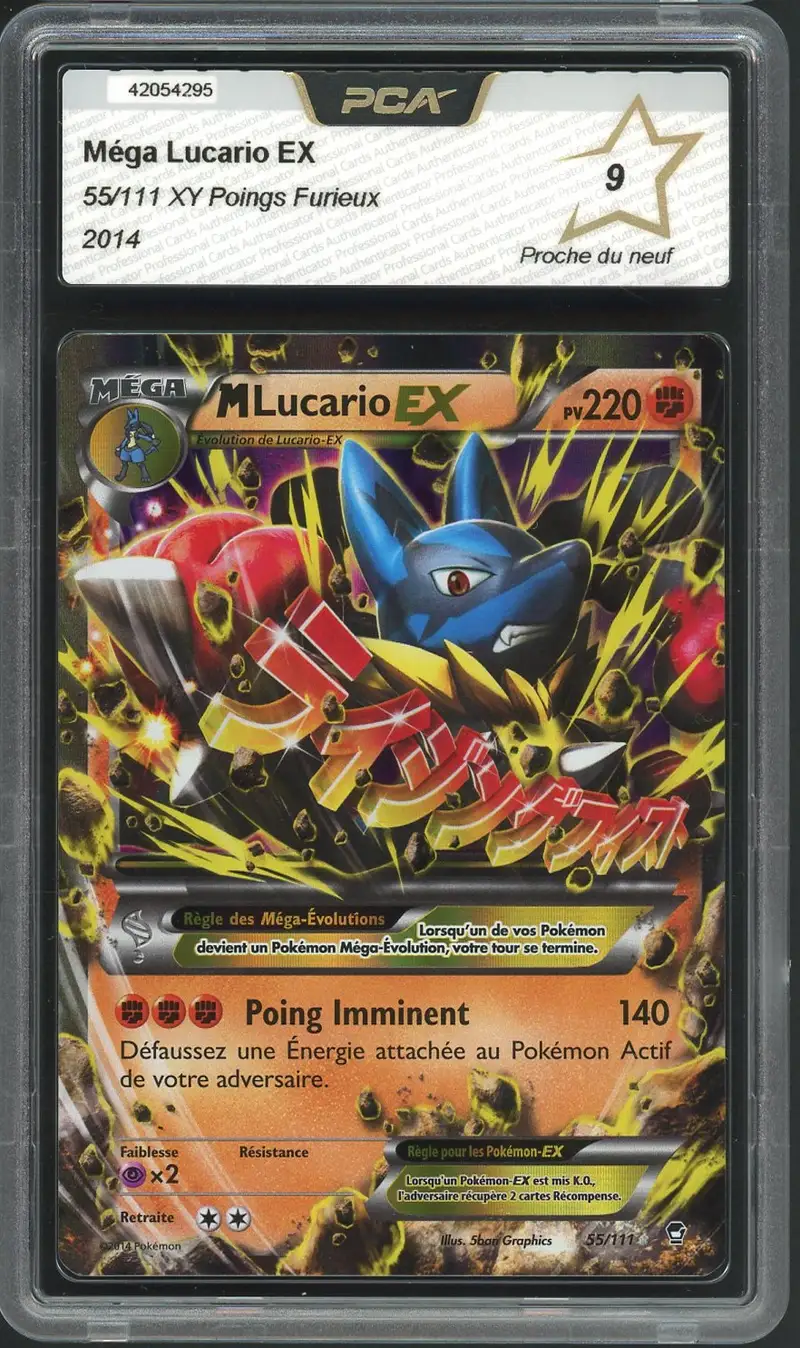PCA 9 Méga Lucario Ex