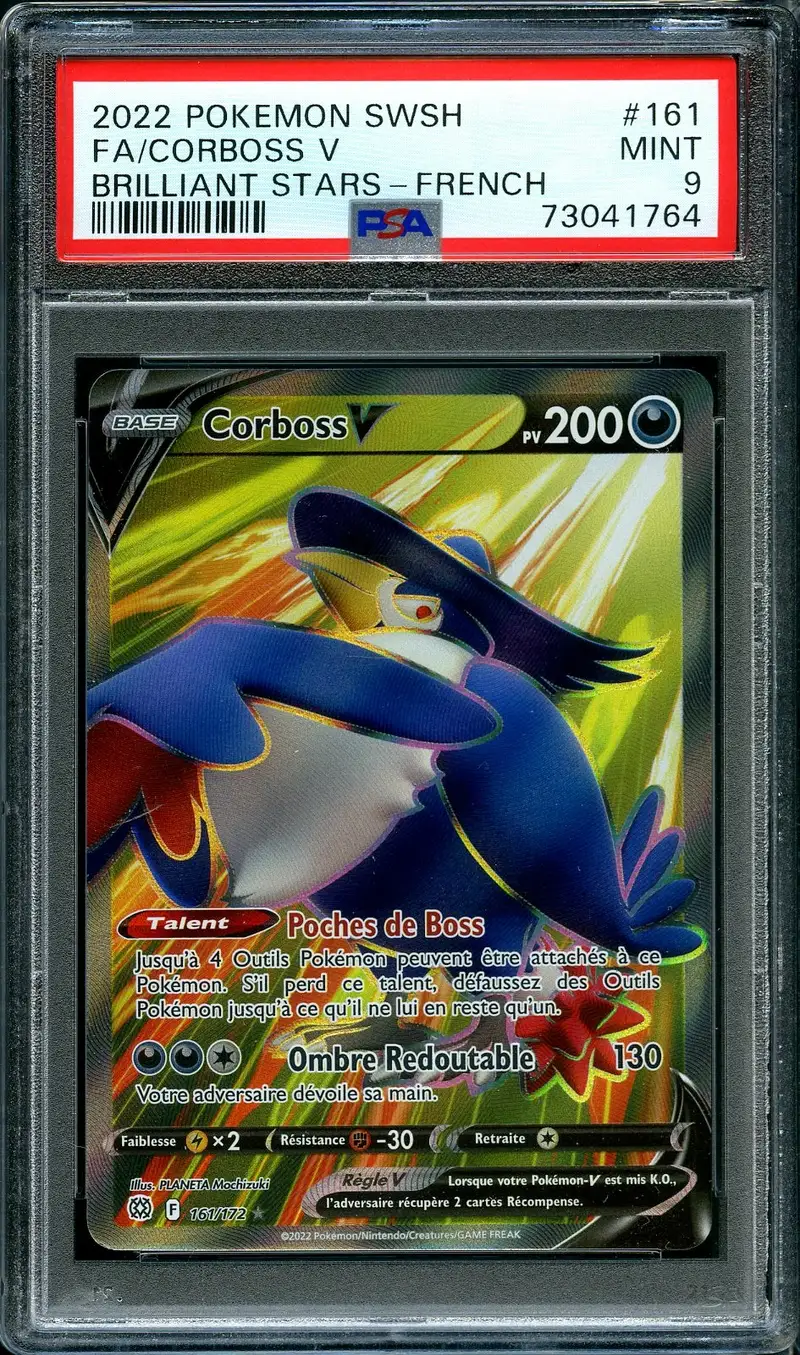 PSA 9 Corboss V