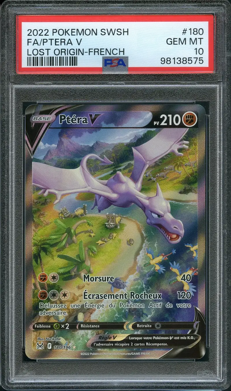 PSA 10 Ptéra V