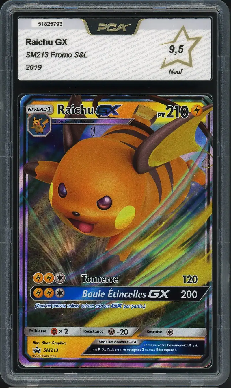 PCA 9.5 Raichu Gx