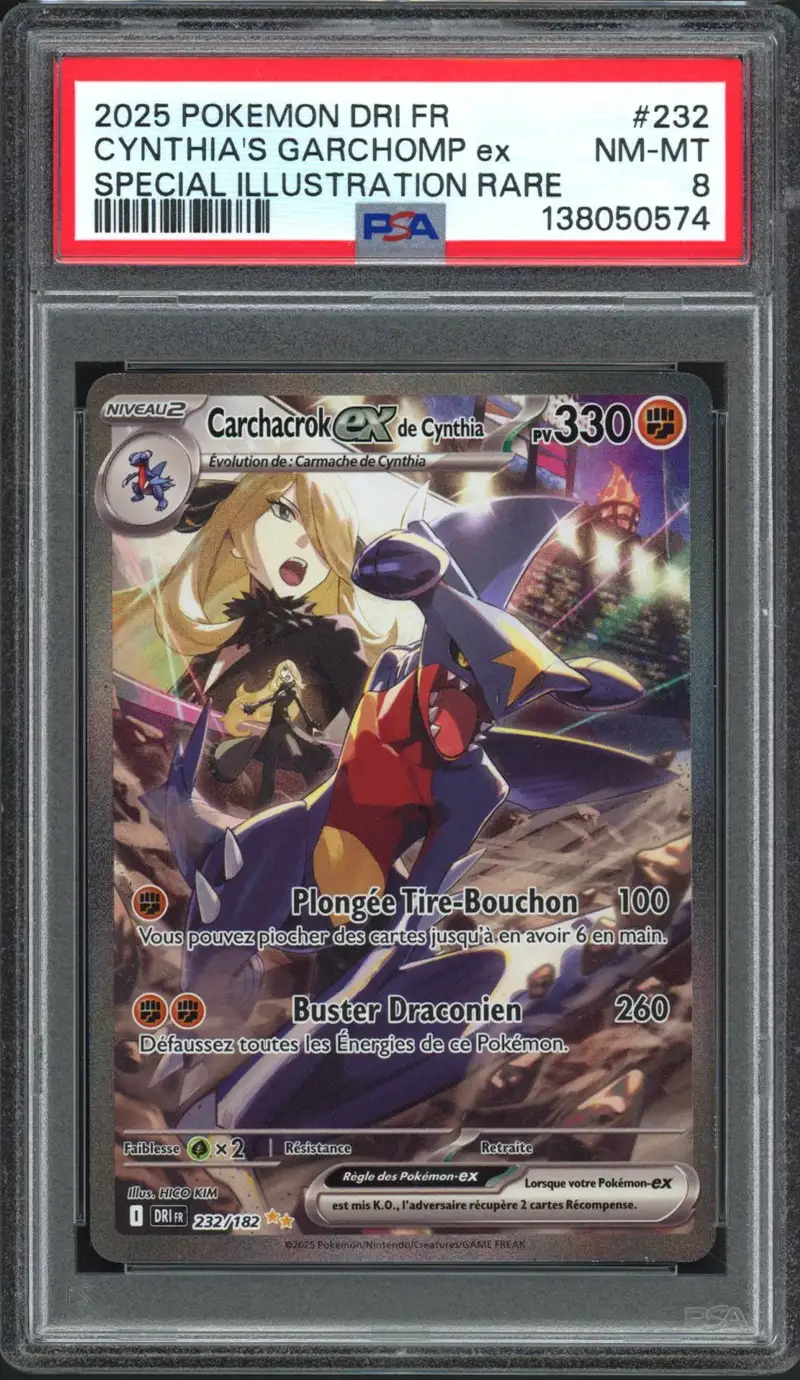 PSA 8 Carchacrok Ex de Cynthia