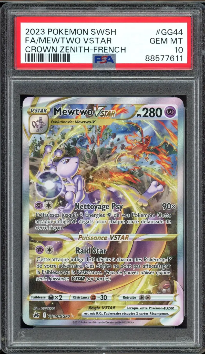 PSA 10 Mewtwo VStar