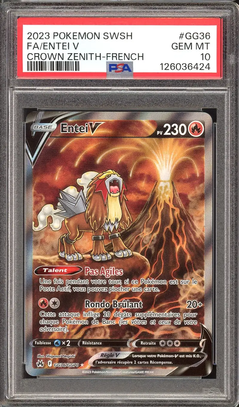 PSA 10 Entei V