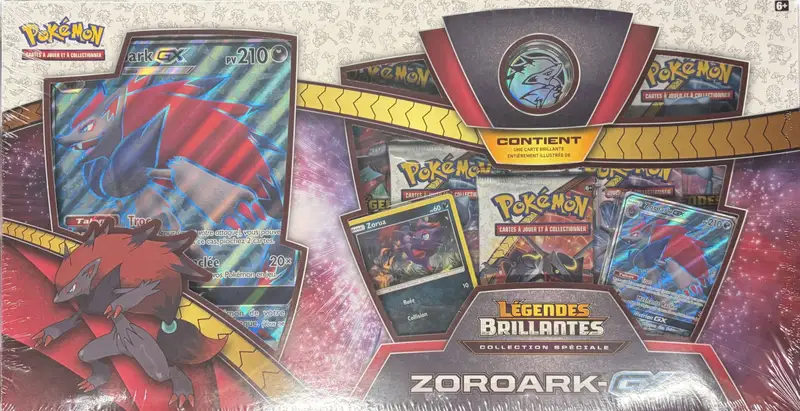 Coffret Légendes Brillantes Zoroark Gx