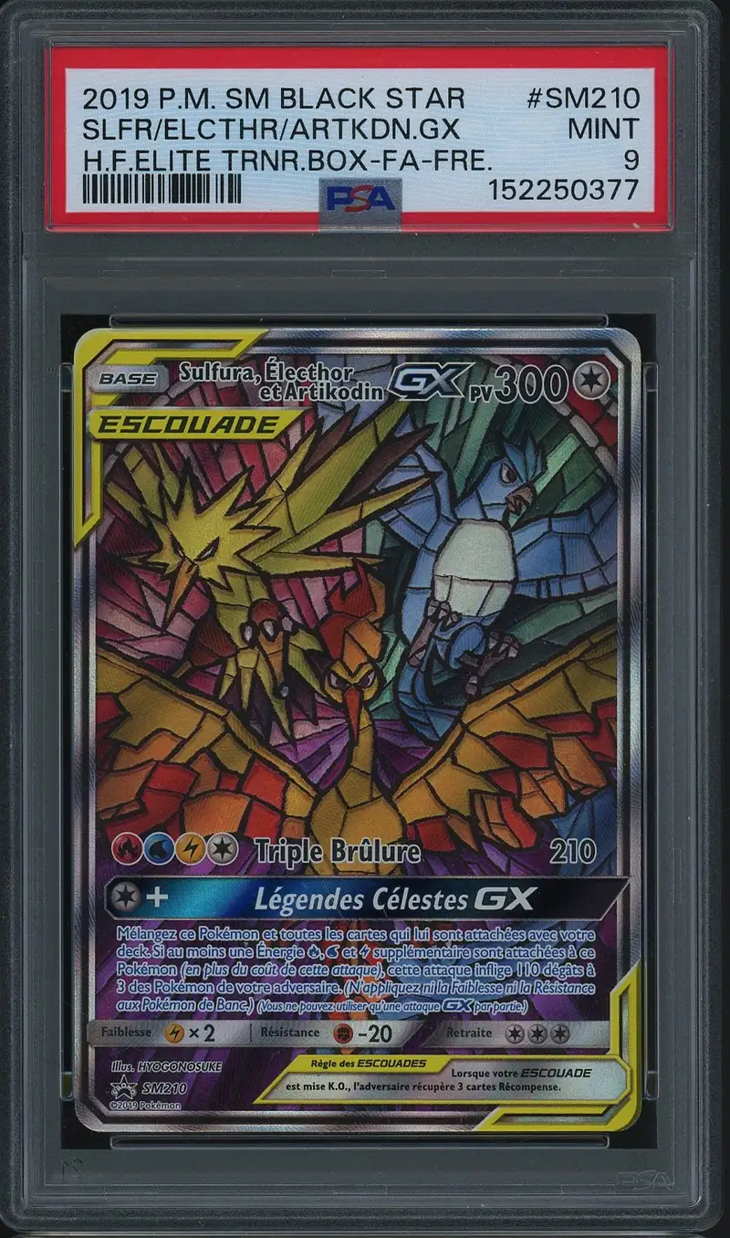 PSA 9 Sulfura, Électhor et Artikodin Gx