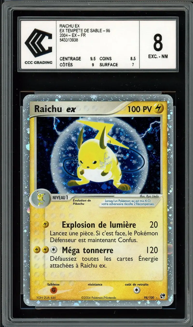 CCC 8 Raichu Ex