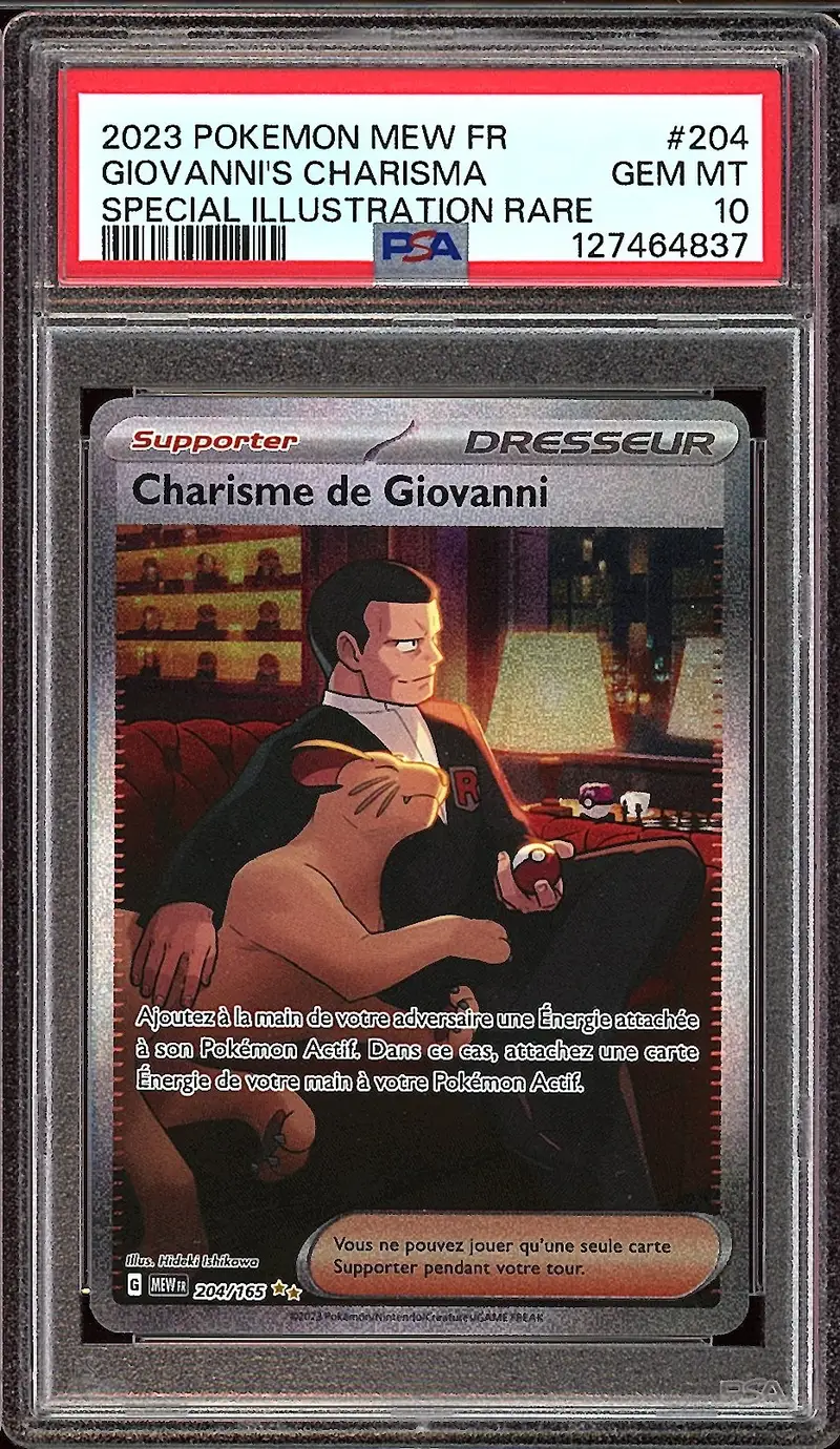 PSA 10 Charisme de Giovanni