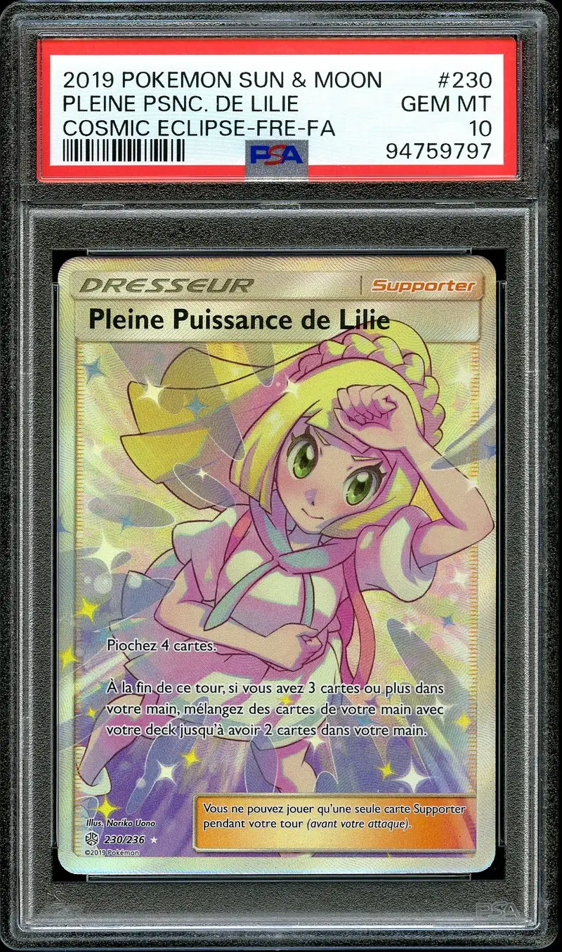 PSA 10 Pleine Puissance de Lilie