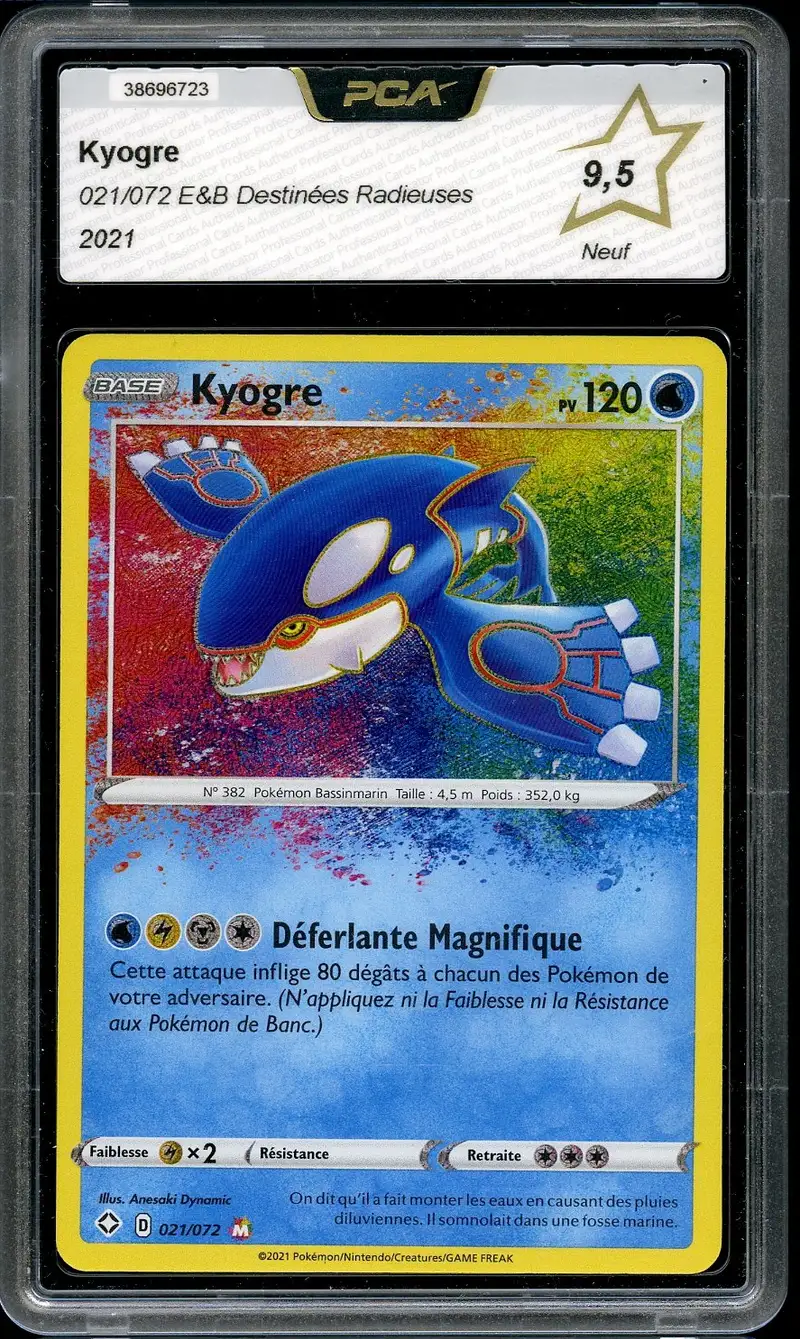 PCA 9.5 Kyogre Holo