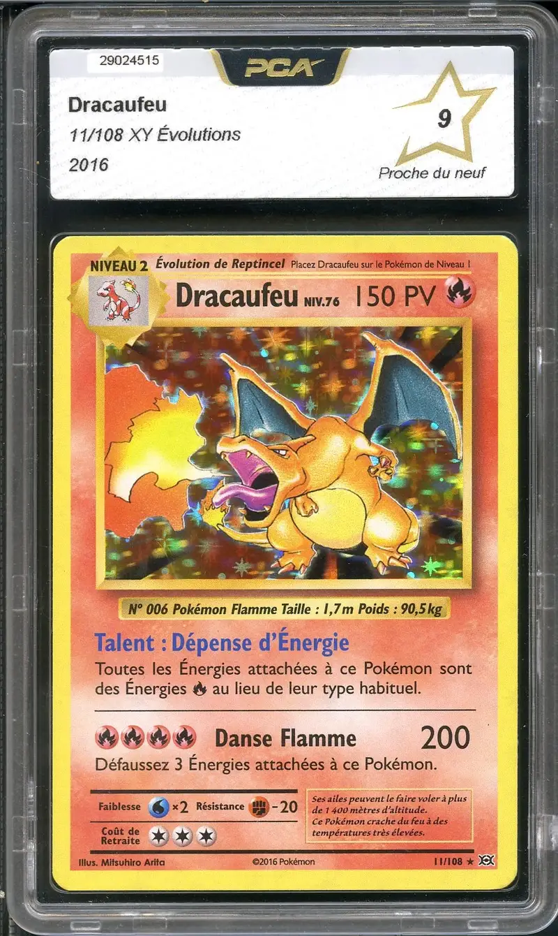 PCA 9 Dracaufeu Holo