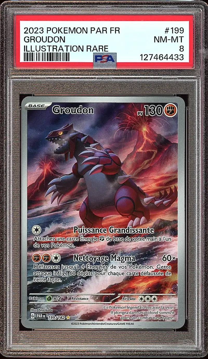 PSA 8 Groudon