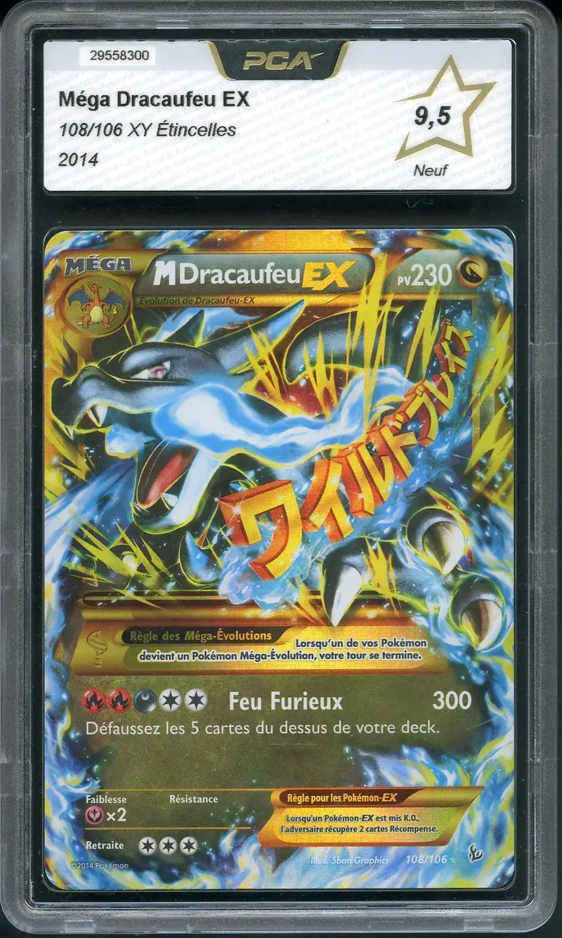PCA 9.5 Méga Dracaufeu Ex