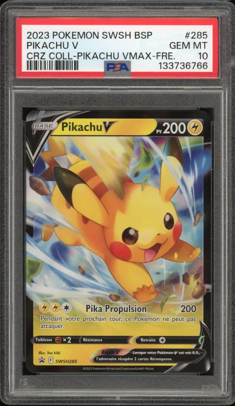 PSA 10 Pikachu V