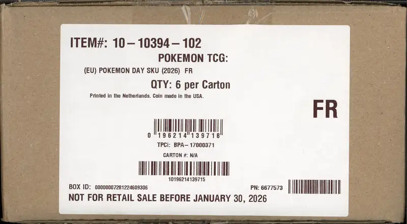 Case Coffret Journée Pokemon 2026