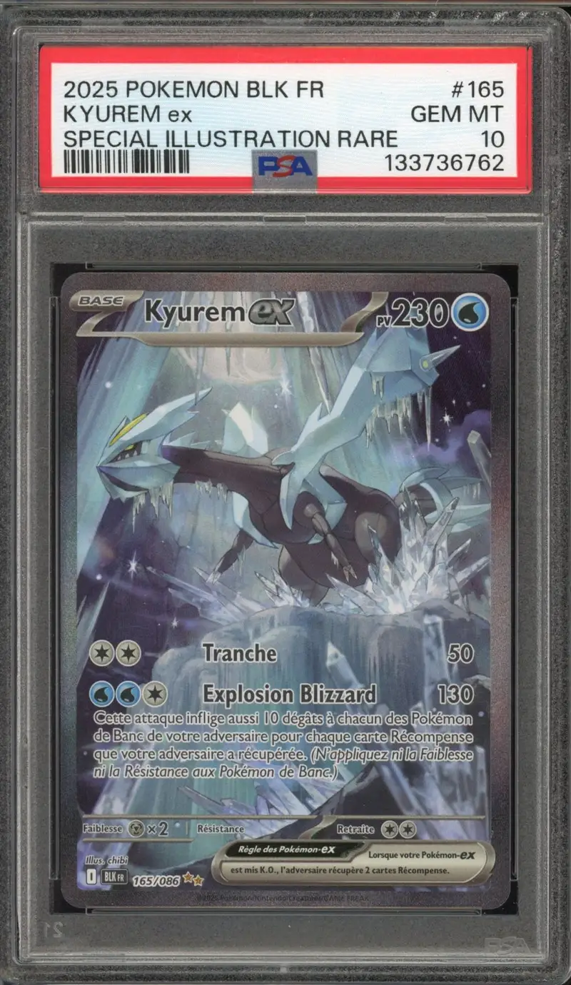 PSA 10 Kyurem Ex