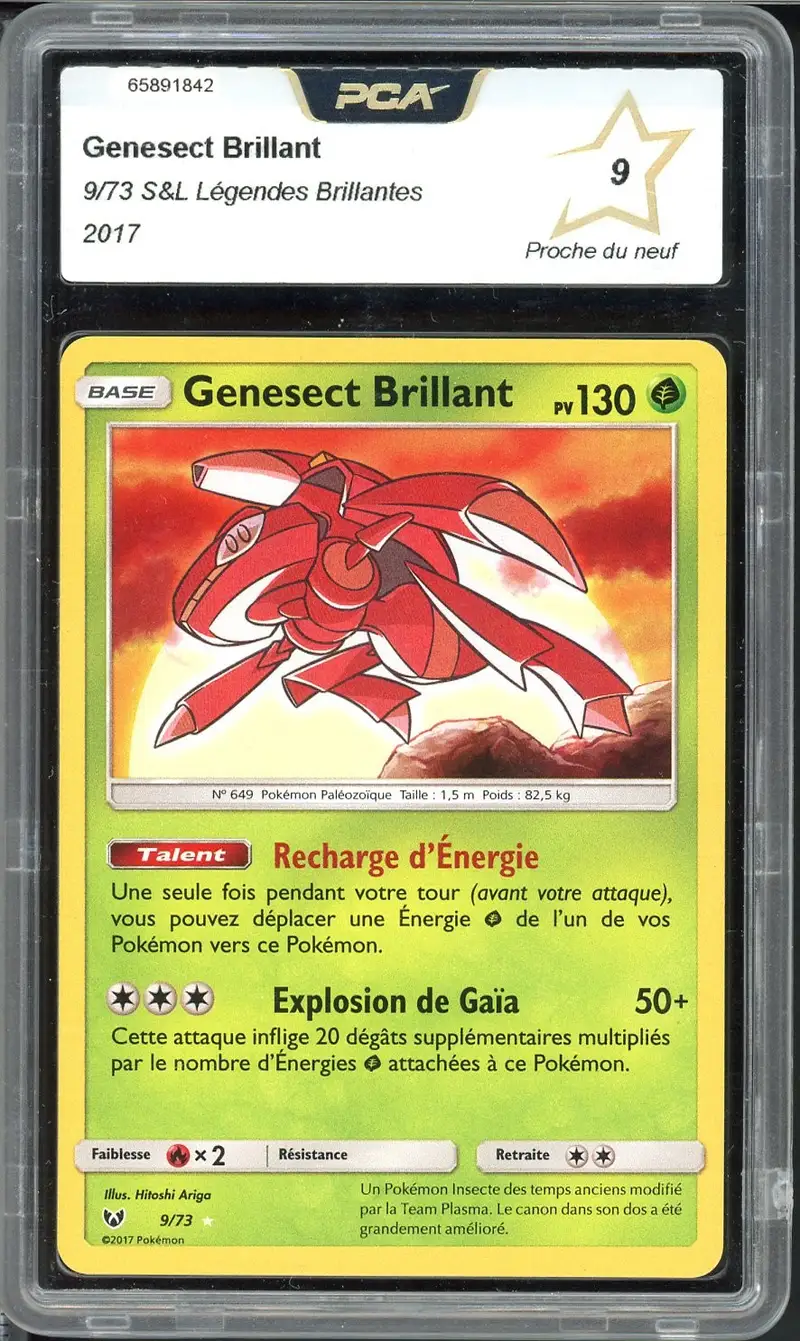 PCA 9 Genesect Brillant