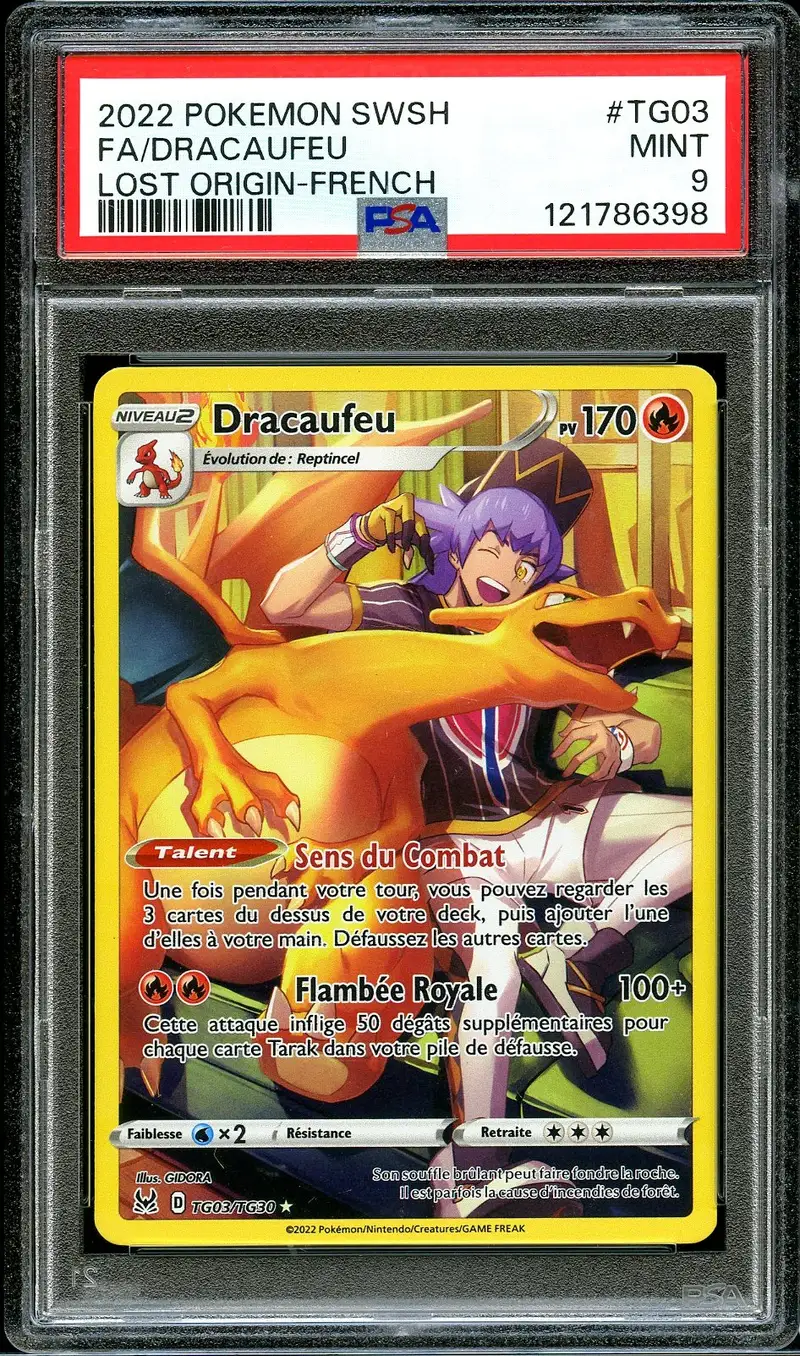 PSA 9 Dracaufeu