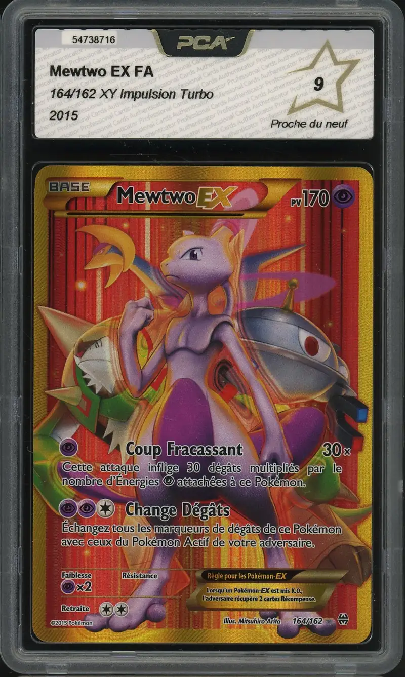 PCA 9 Mewtwo Ex Gold