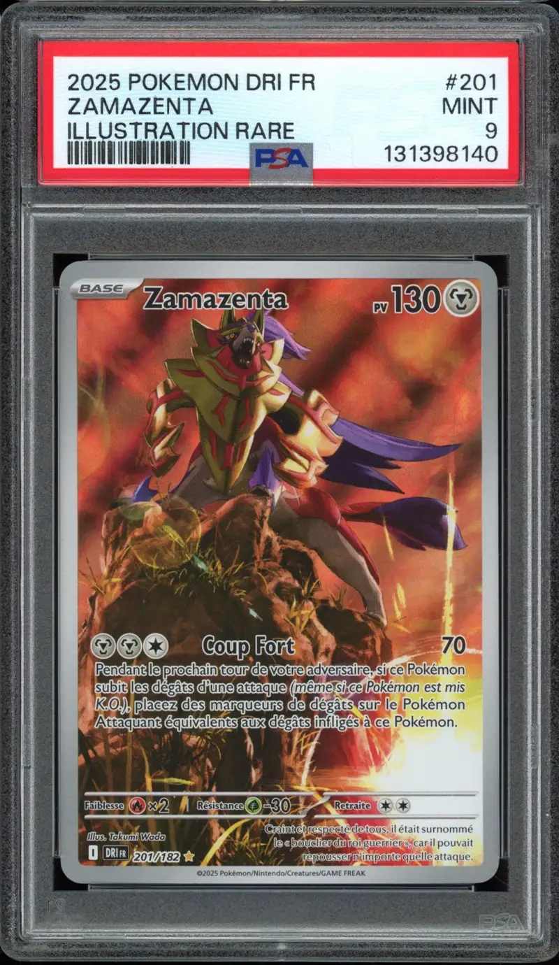 PSA 9 Zamazenta