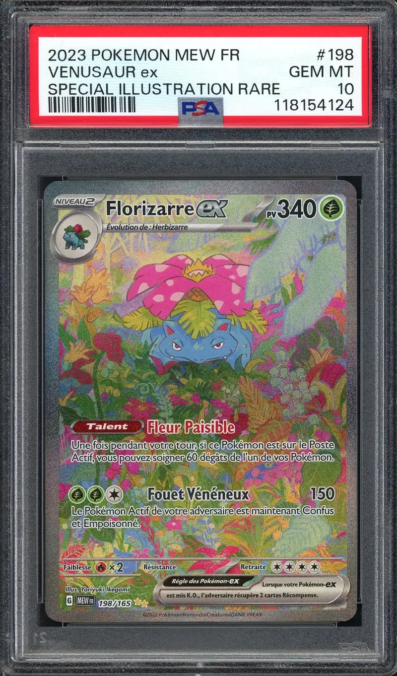 PSA 10 Florizarre Ex