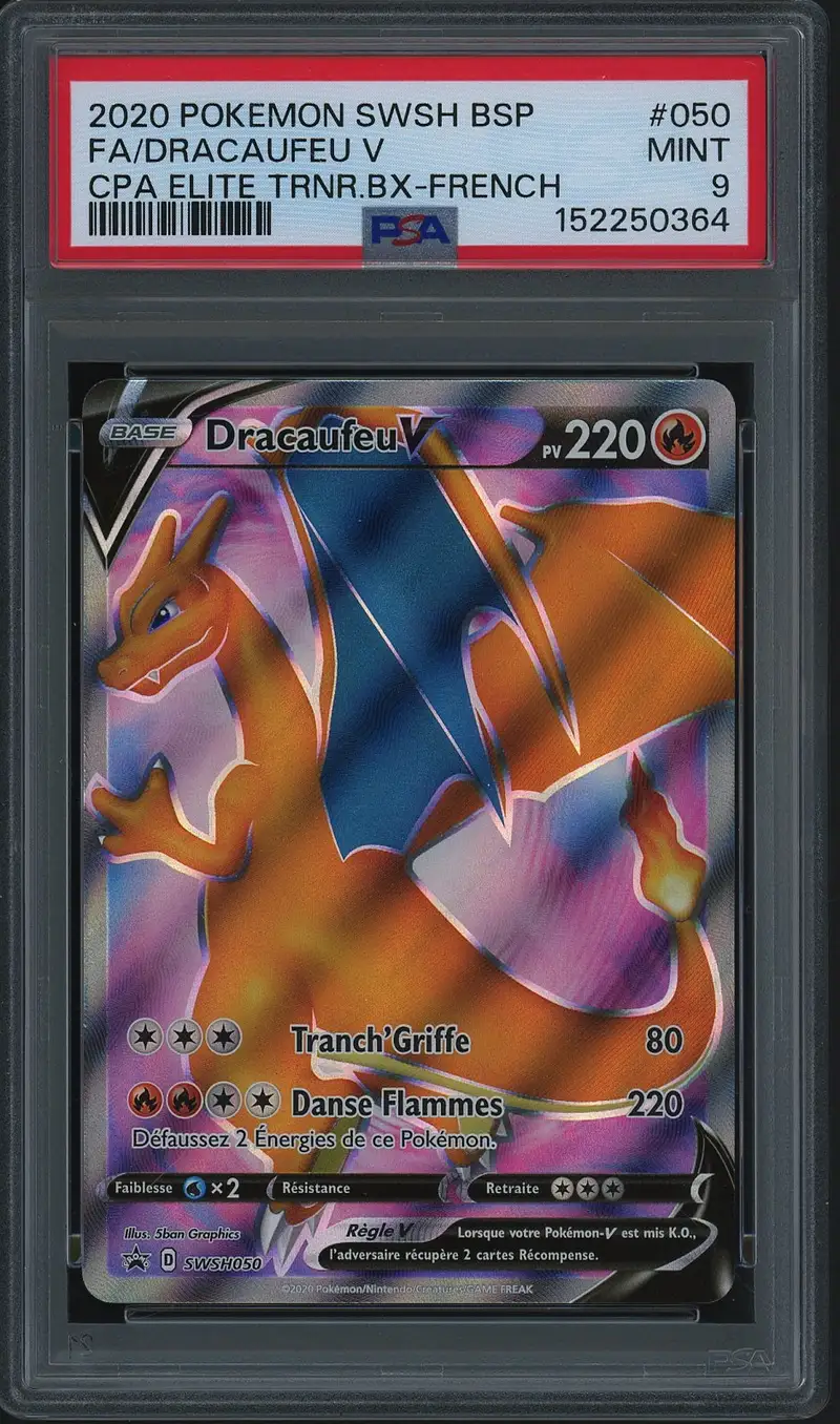 PSA 9 Dracaufeu V