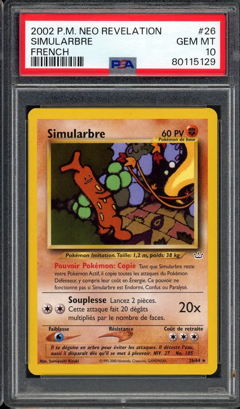 PSA 10 Simularbre