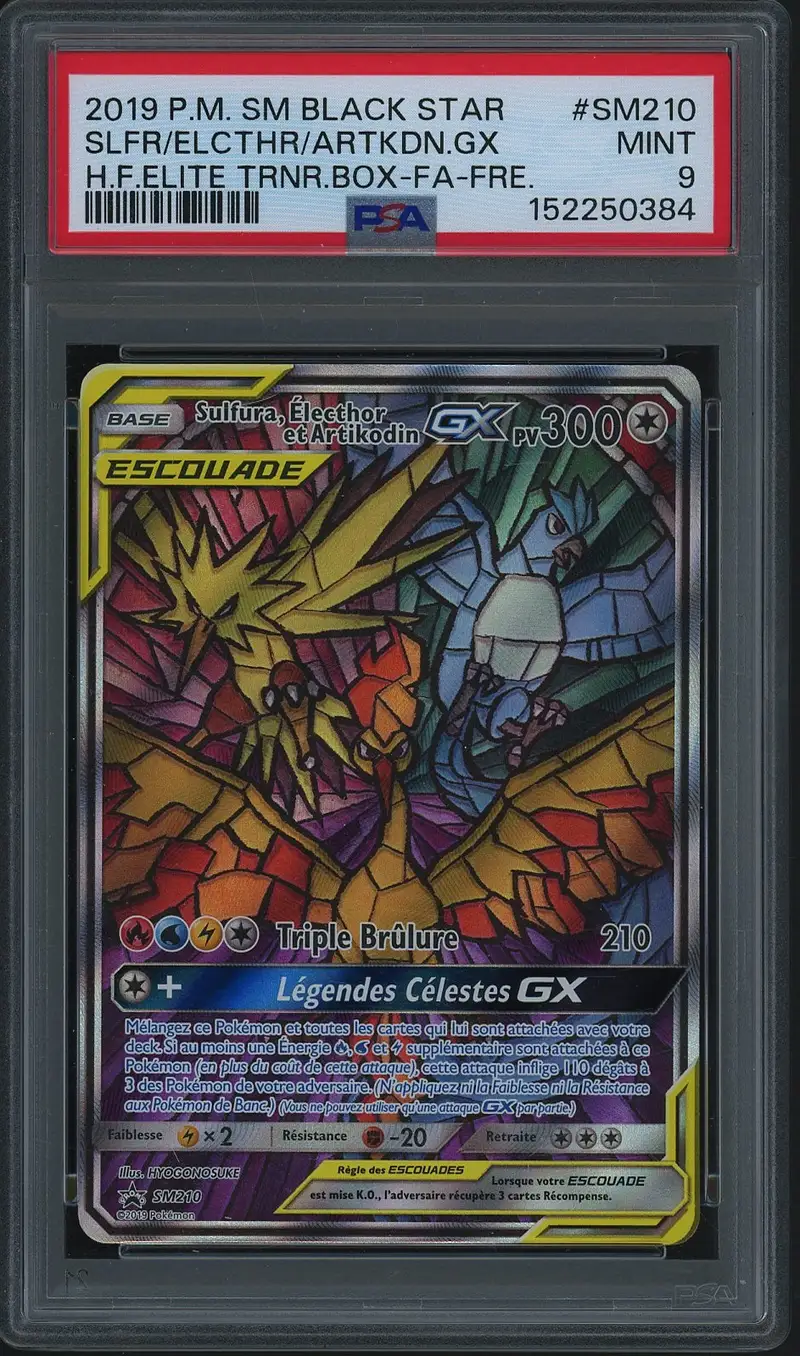 PSA 9 Sulfura, Électhor et Artikodin Gx