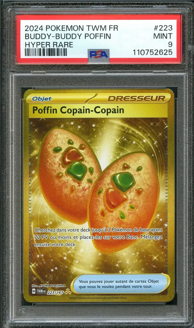 PSA 9 Poffin Copain-Copain Gold