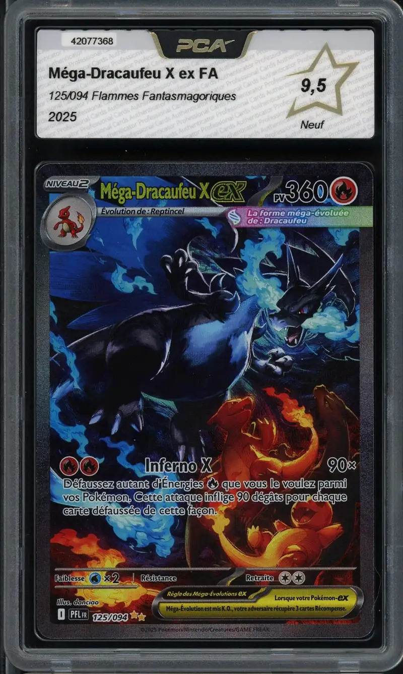 PCA 9.5 Méga-Dracaufeu X Ex