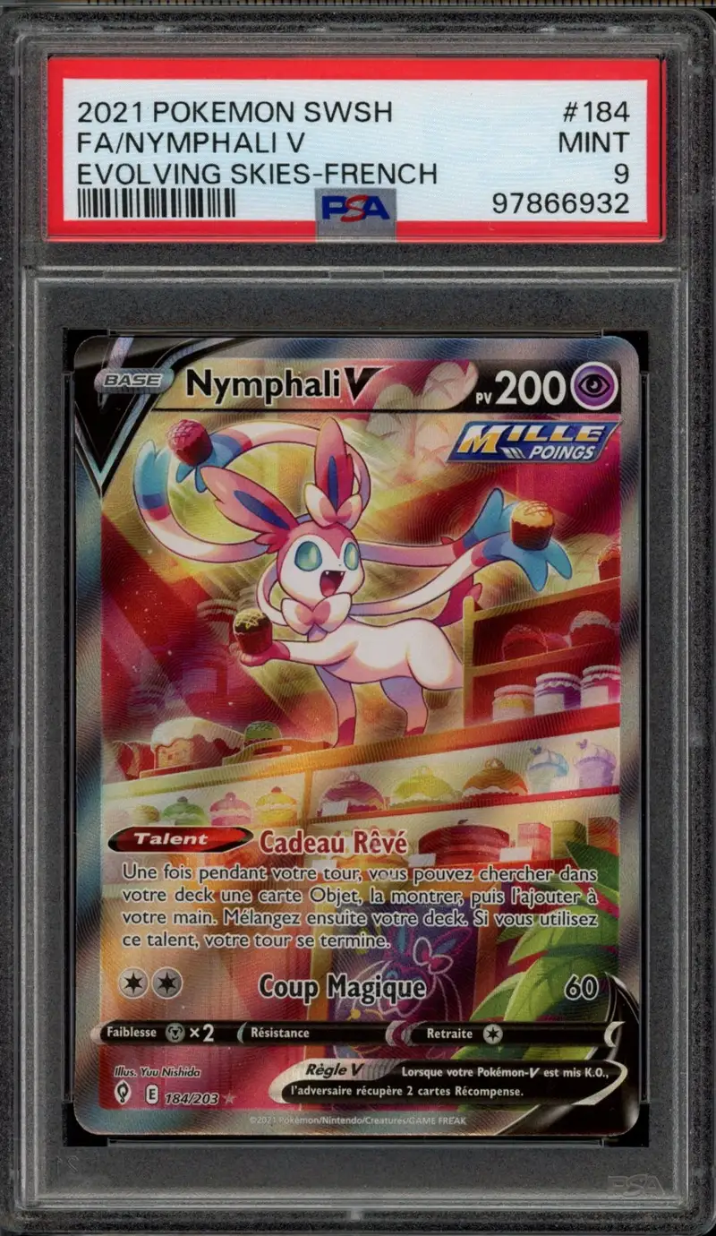 PSA 9 Nymphali V