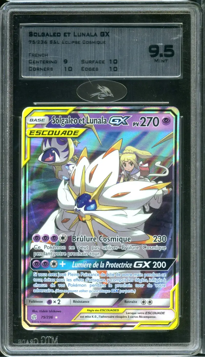 MTG 9.5 Solgaleo et Lunala Gx