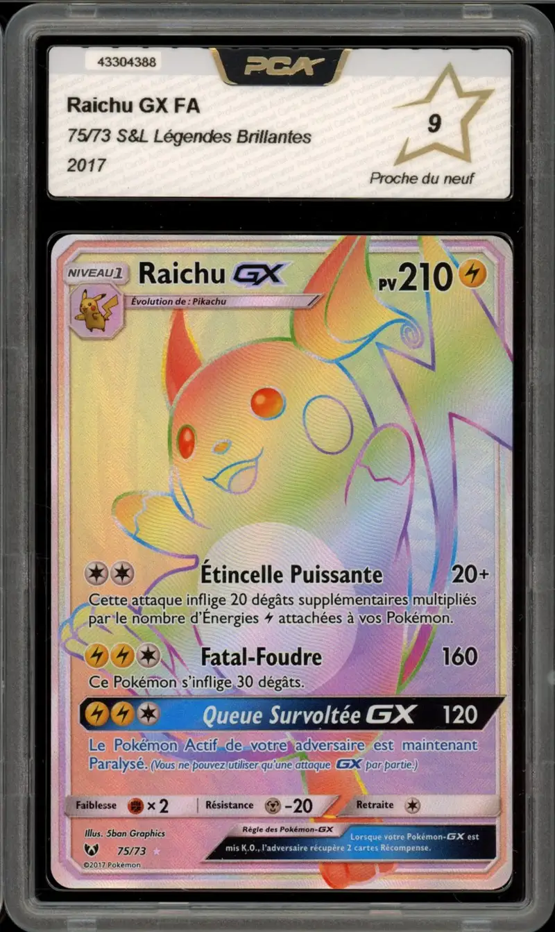 PCA 9 Raichu Gx Rainbow