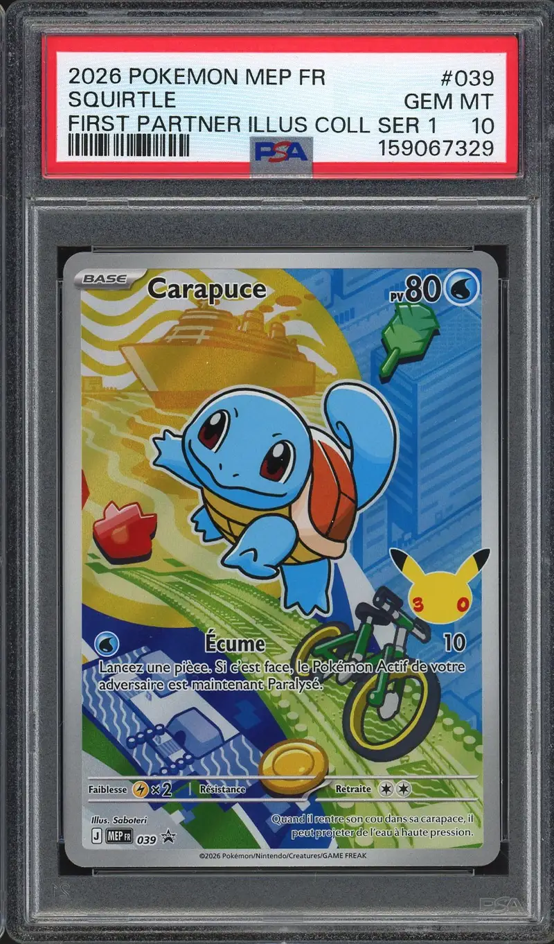 PSA 10 Carapuce