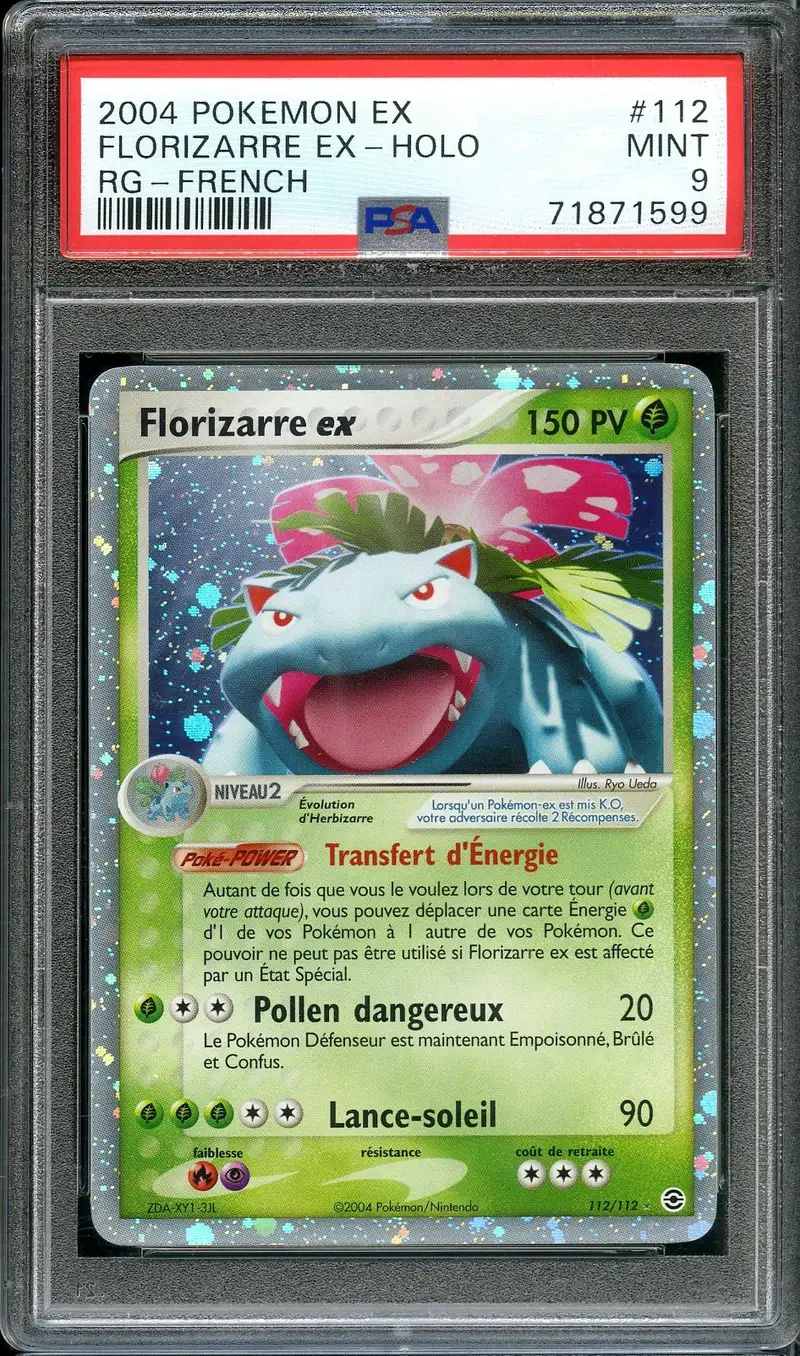 PSA 9 Florizarre Ex