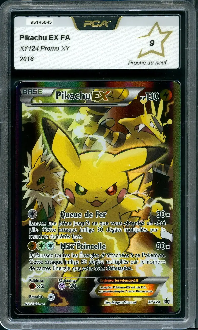PCA 9 Pikachu Ex